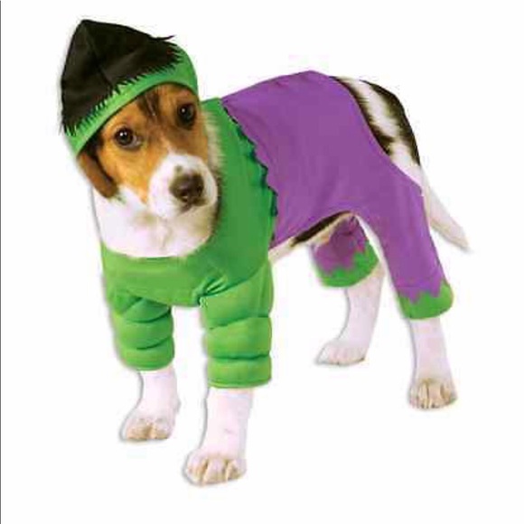 NEW Pet Shop Incredible Hulk Pet Costume - Picture 1 of 2